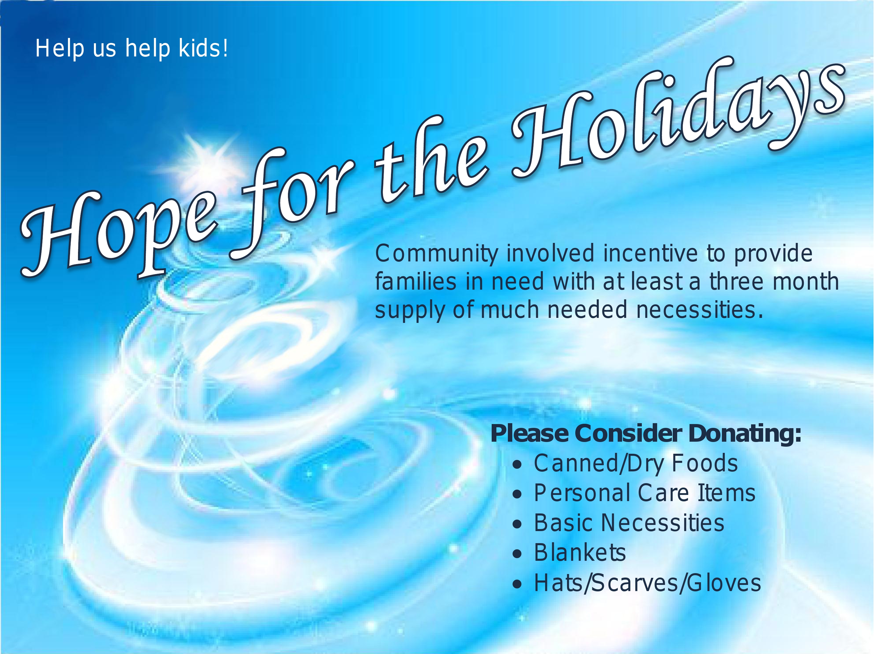 Hope for the Holidays 2024